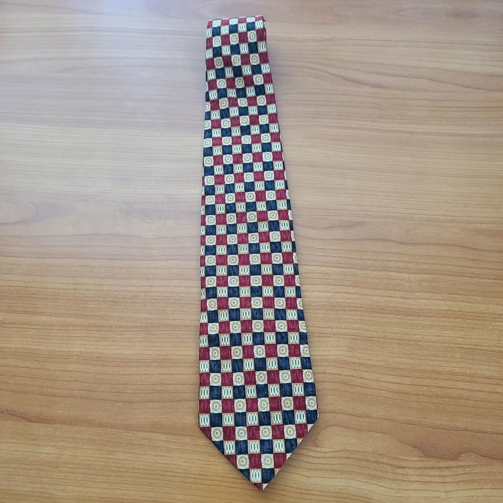 Paul Fredrick  100% Italian‎ Silk Neck Tie Multicolor
